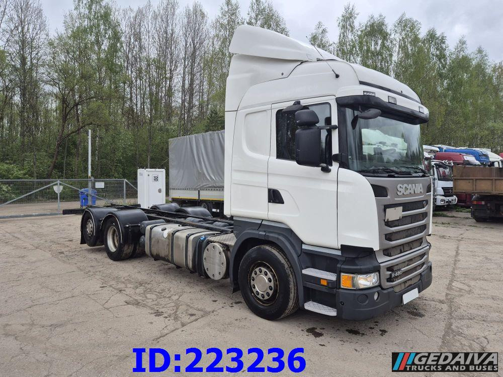 SCANIA R480 6X2 Steering axle - Cab chassis truck: picture 4 SCANIA R480 6X2 Steering axle - Cab chassis truck: picture 4