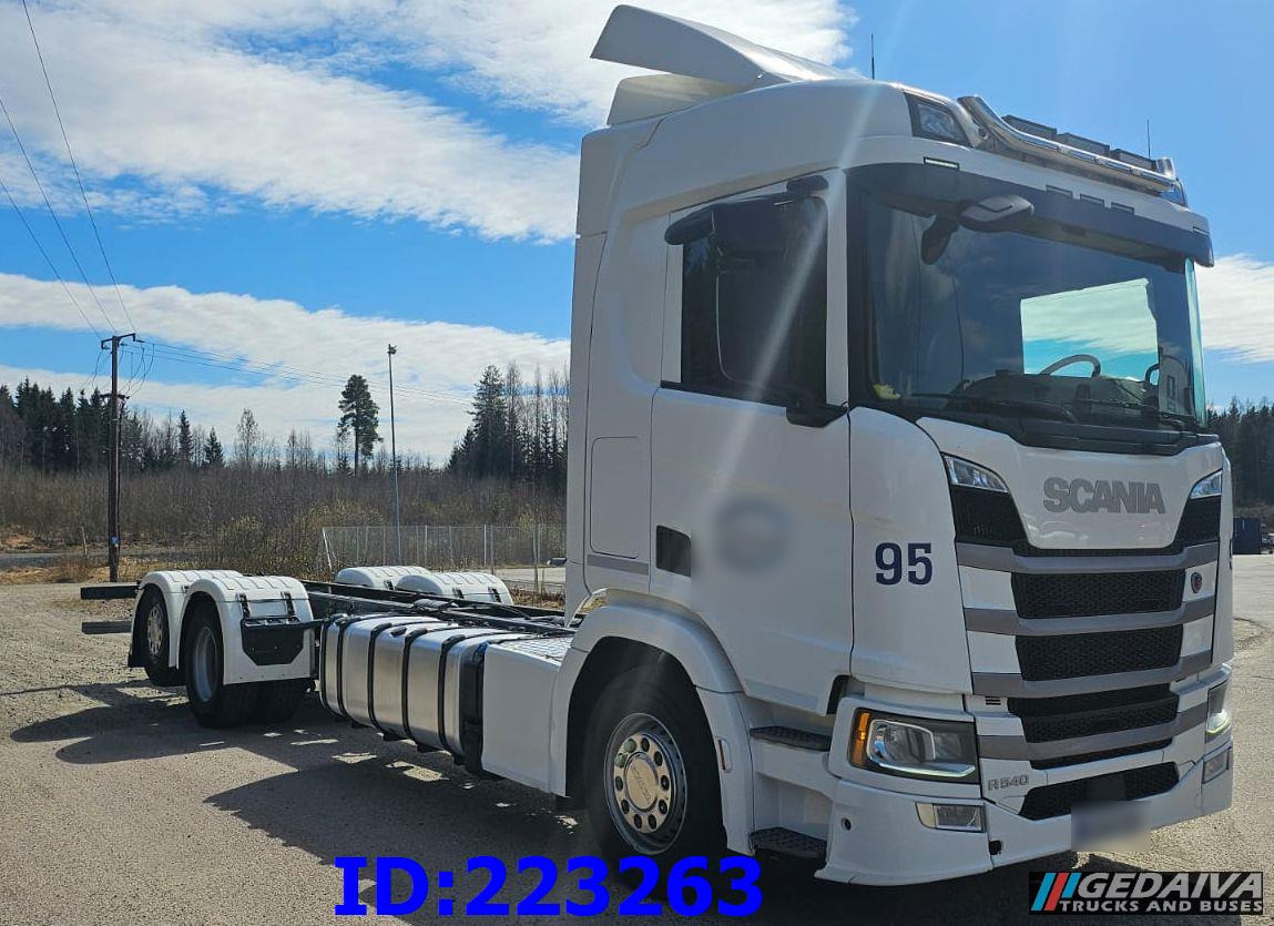 SCANIA R540 6x2 Retarder - Cab chassis truck: picture 4 SCANIA R540 6x2 Retarder - Cab chassis truck: picture 4