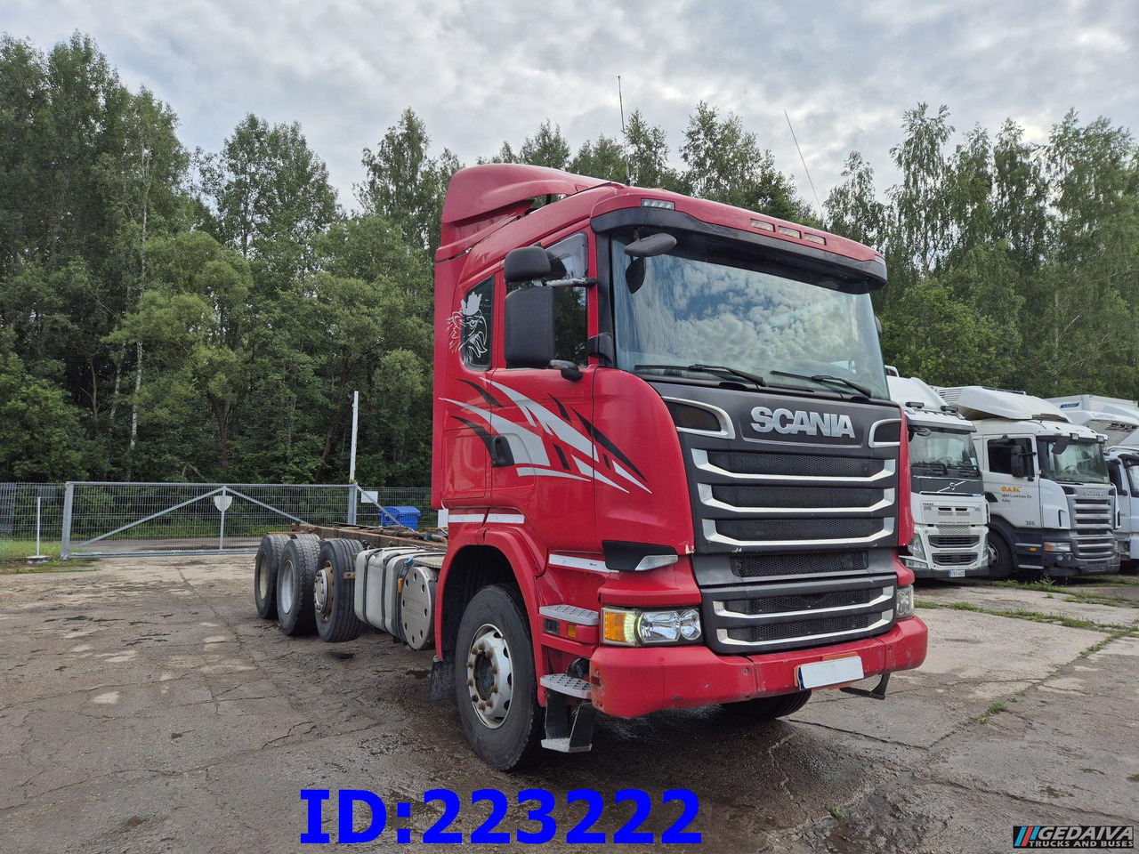 SCANIA R620 - 8x4 - Steering axle - Timber truck: picture 4 SCANIA R620 - 8x4 - Steering axle - Timber truck: picture 4