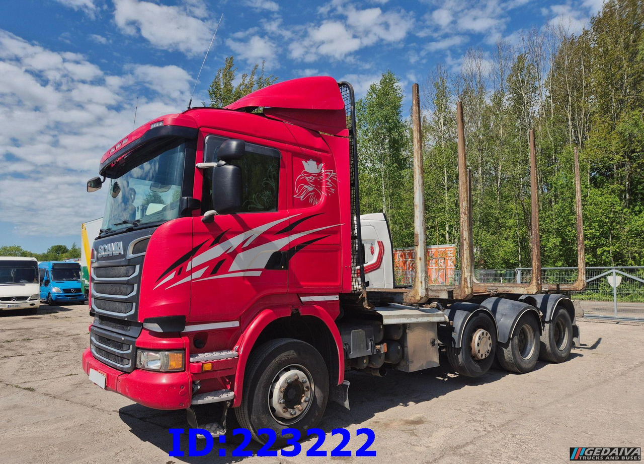 SCANIA R620 - 8x4 - Steering axle - Timber truck: picture 1 SCANIA R620 - 8x4 - Steering axle - Timber truck: picture 1