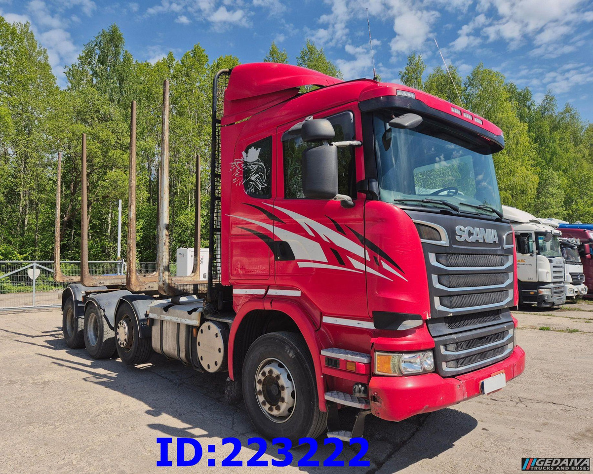 SCANIA R620 - 8x4 - Steering axle - Timber truck: picture 4 SCANIA R620 - 8x4 - Steering axle - Timber truck: picture 4