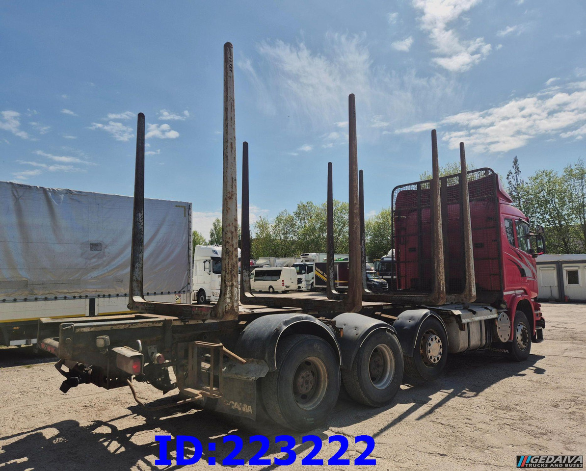 SCANIA R620 - 8x4 - Steering axle - Timber truck: picture 5 SCANIA R620 - 8x4 - Steering axle - Timber truck: picture 5
