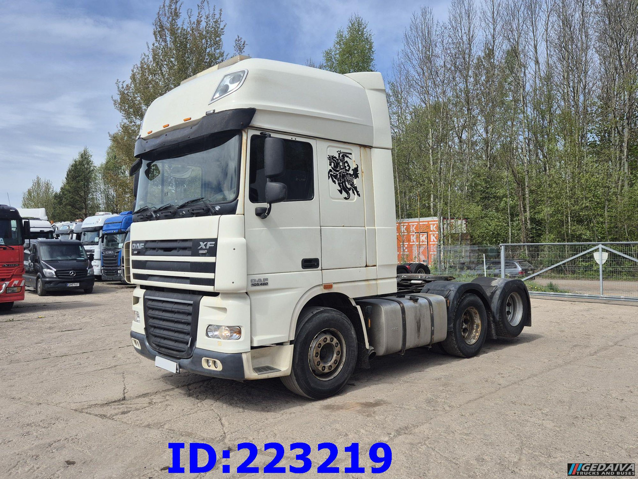 DAF XF 105.460 6X2 (10 tyre) Retarder Euro5 - Tractor unit: picture 1 DAF XF 105.460 6X2 (10 tyre) Retarder Euro5 - Tractor unit: picture 1