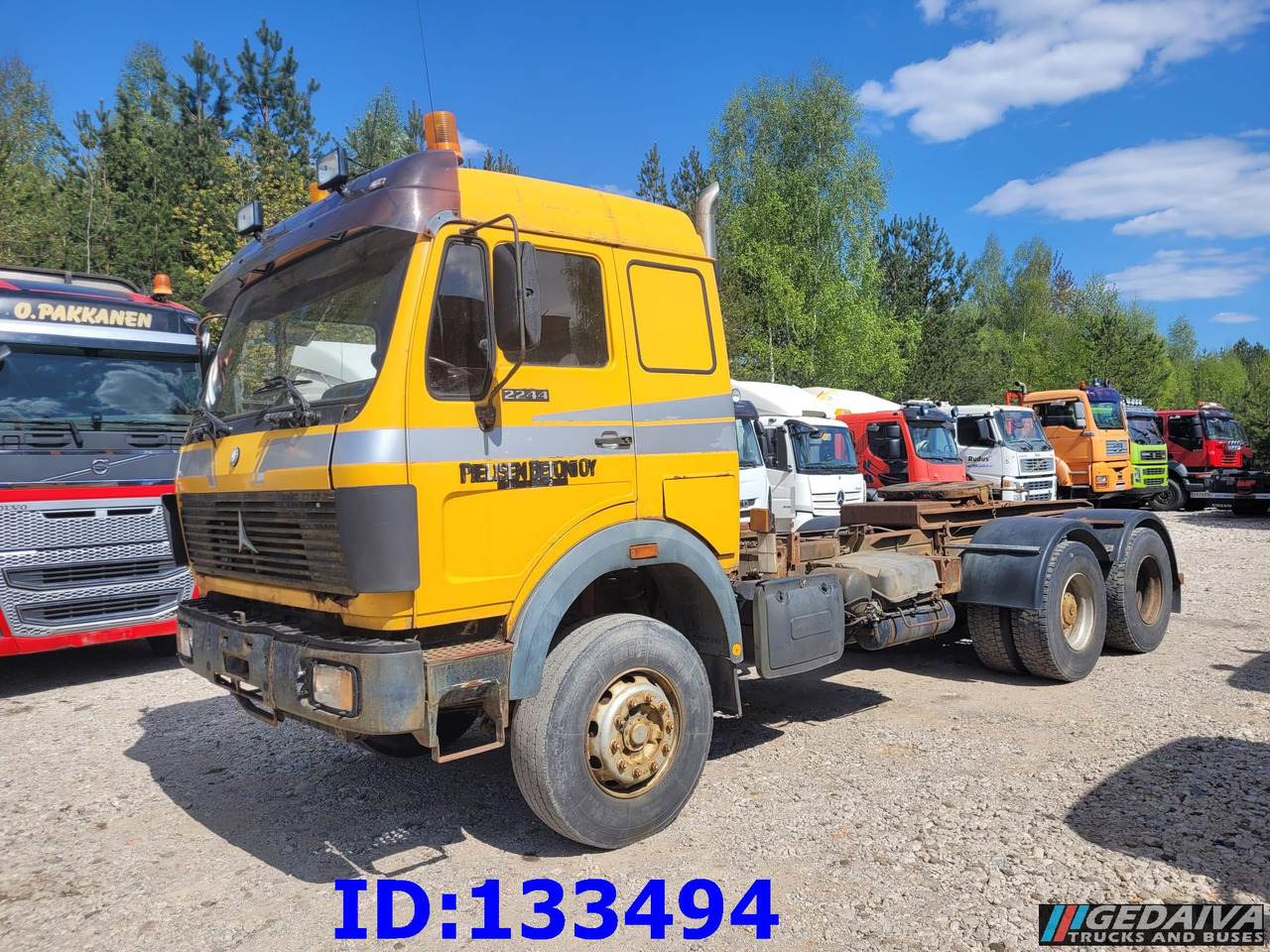 MERCEDES-BENZ SK 2544 6x2 - Manual - Full Steel - Tractor unit: picture 1 MERCEDES-BENZ SK 2544 6x2 - Manual - Full Steel - Tractor unit: picture 1