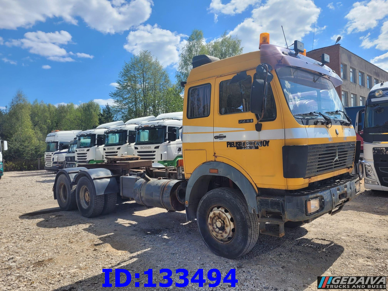 MERCEDES-BENZ SK 2544 6x2 - Manual - Full Steel - Tractor unit: picture 4 MERCEDES-BENZ SK 2544 6x2 - Manual - Full Steel - Tractor unit: picture 4