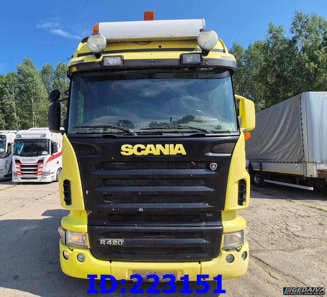 SCANIA R420 6x2 + Crane Palfinger PK23500 + Remote control - Tractor unit: picture 2 SCANIA R420 6x2 + Crane Palfinger PK23500 + Remote control - Tractor unit: picture 2