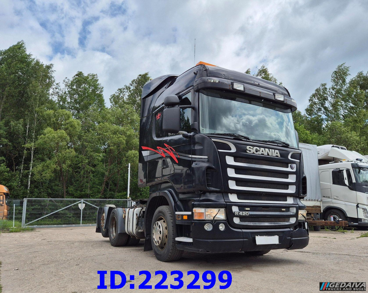 SCANIA R420 6x2 MANUAL - Tractor unit: picture 4 SCANIA R420 6x2 MANUAL - Tractor unit: picture 4