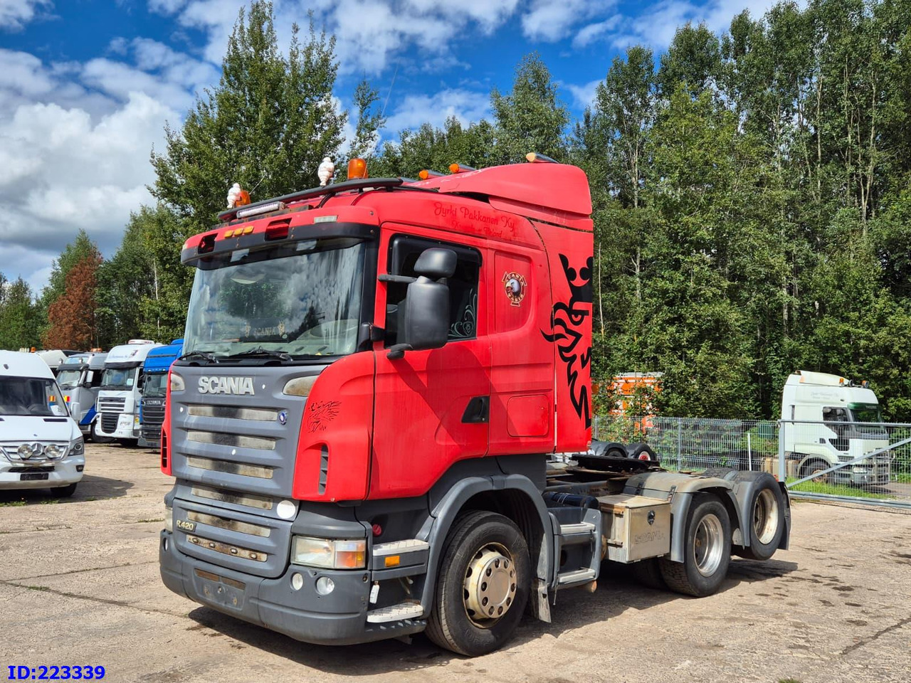 SCANIA R420 ADR MANUAL 6x2 - Tractor unit: picture 1 SCANIA R420 ADR MANUAL 6x2 - Tractor unit: picture 1