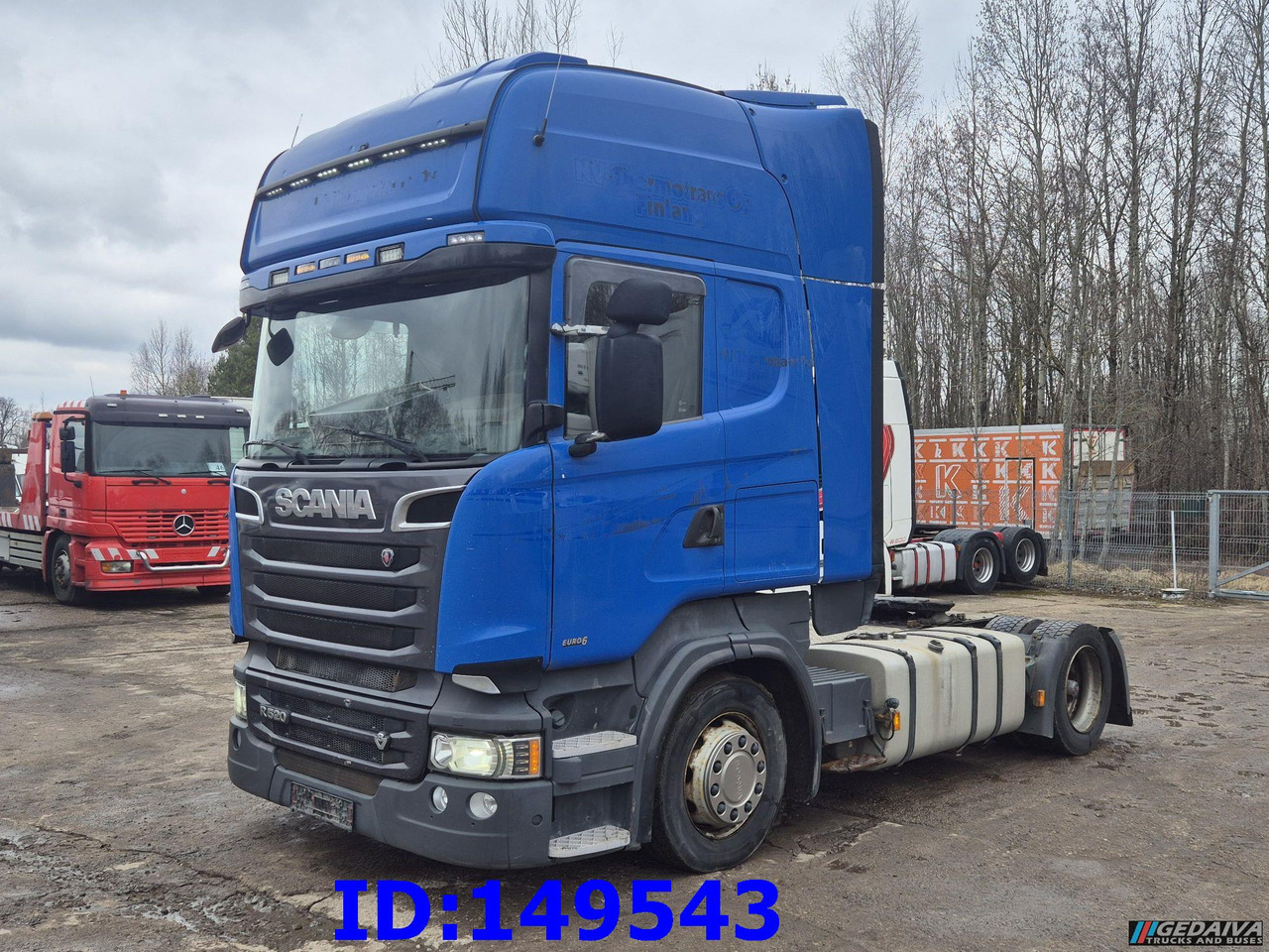 SCANIA R520 Mega Retarder Euro6 - Tractor unit: picture 1 SCANIA R520 Mega Retarder Euro6 - Tractor unit: picture 1