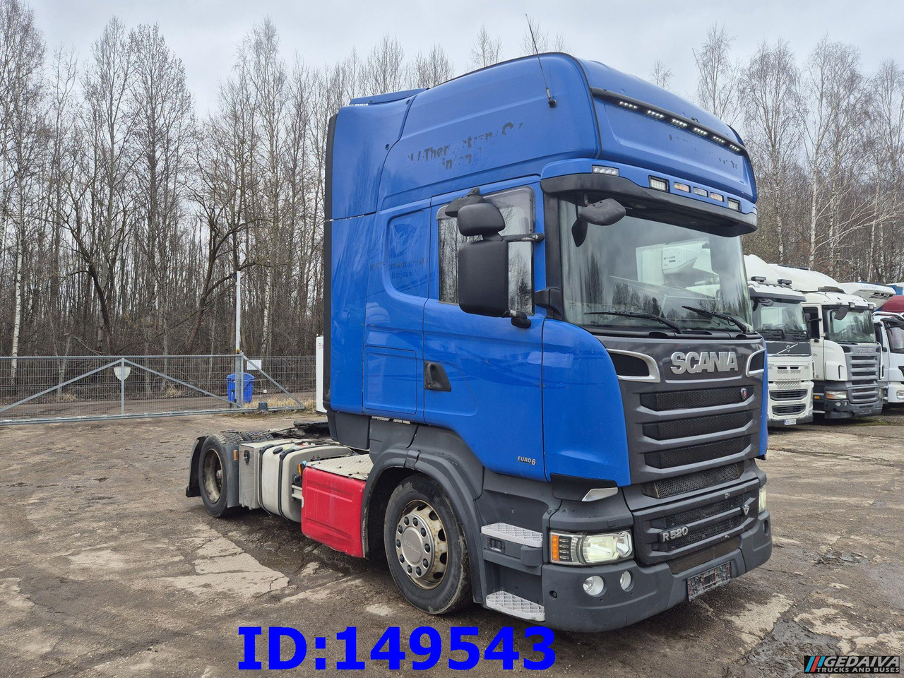 SCANIA R520 Mega Retarder Euro6 - Tractor unit: picture 4 SCANIA R520 Mega Retarder Euro6 - Tractor unit: picture 4