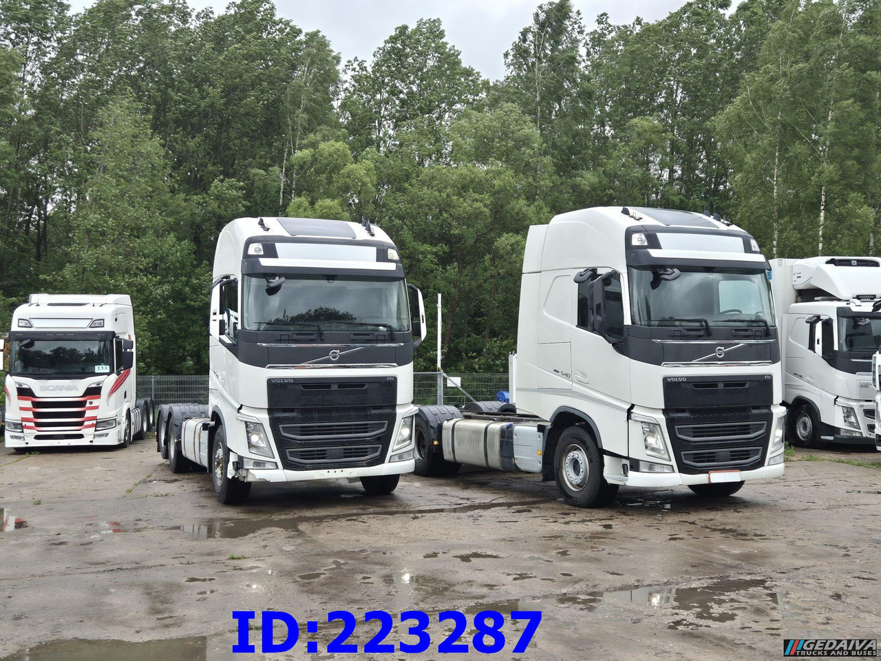 VOLVO FH13 540HP - 10 tyre (2pcs. available) - Cab chassis truck: picture 2 VOLVO FH13 540HP - 10 tyre (2pcs. available) - Cab chassis truck: picture 2