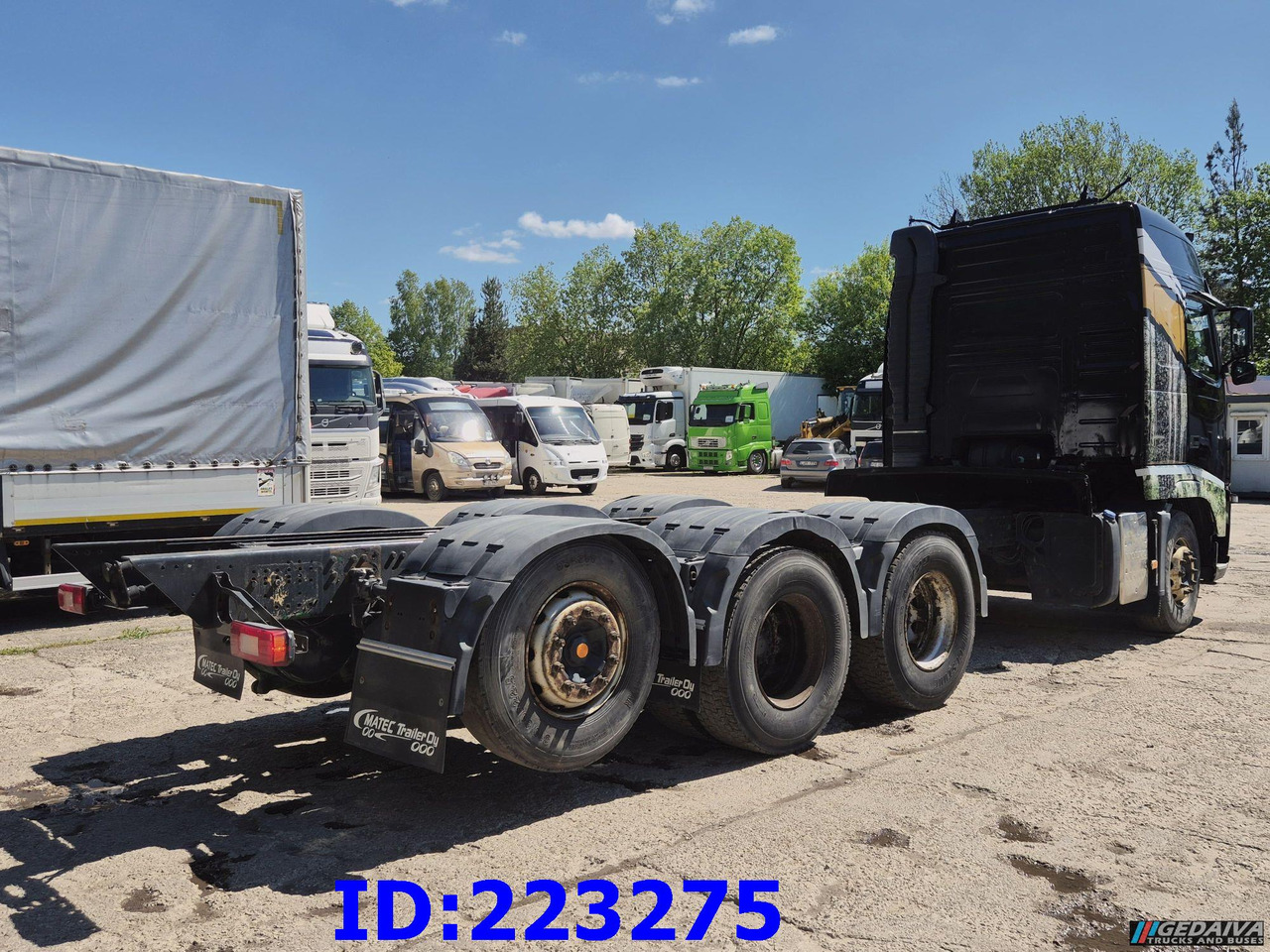 VOLVO FH13 540HP 8X4 (Steering axle) RETARDER - Cab chassis truck: picture 5 VOLVO FH13 540HP 8X4 (Steering axle) RETARDER - Cab chassis truck: picture 5