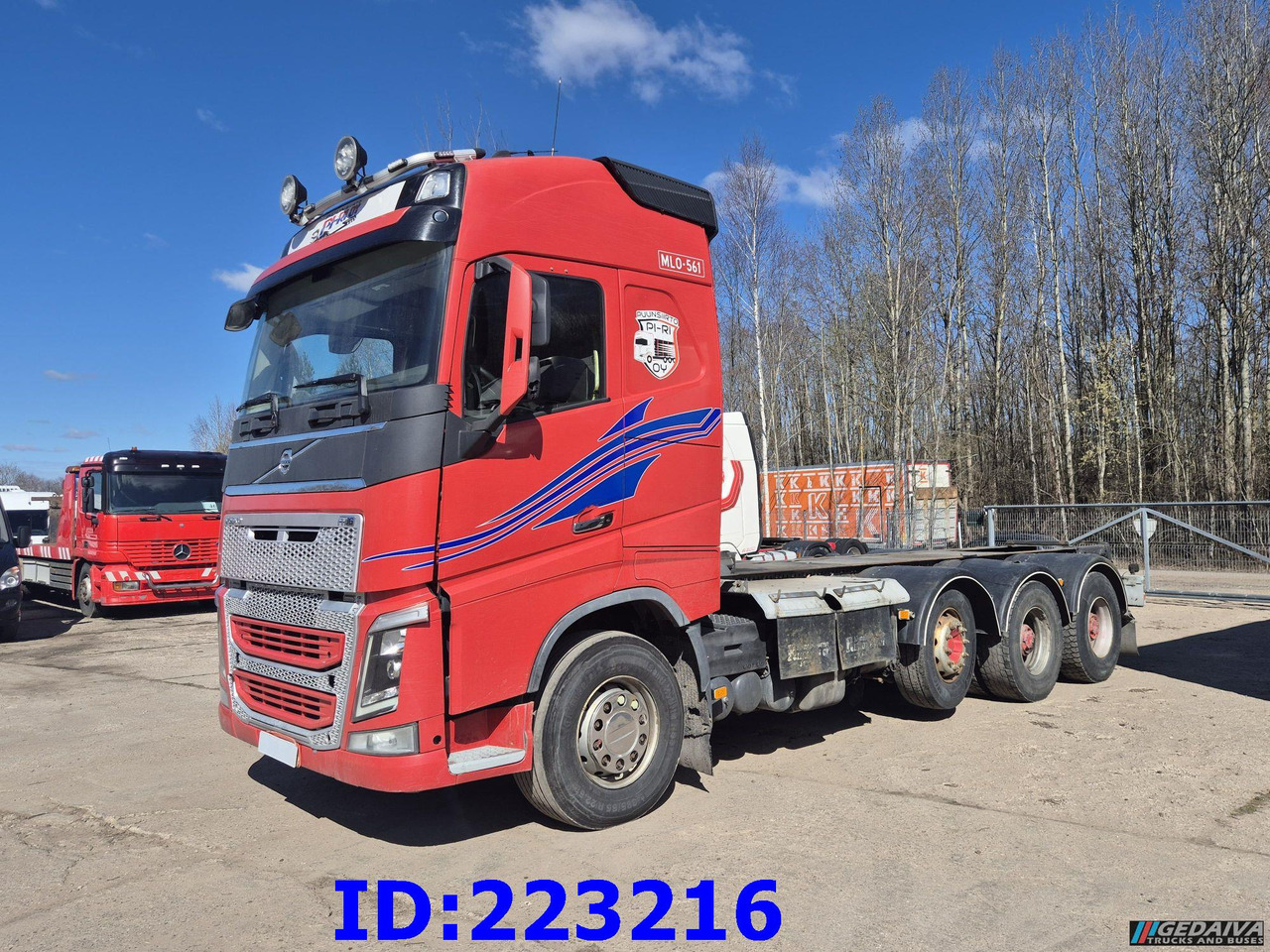 VOLVO FH16 700HP 8X4 Big axle - Cab chassis truck: picture 1 VOLVO FH16 700HP 8X4 Big axle - Cab chassis truck: picture 1