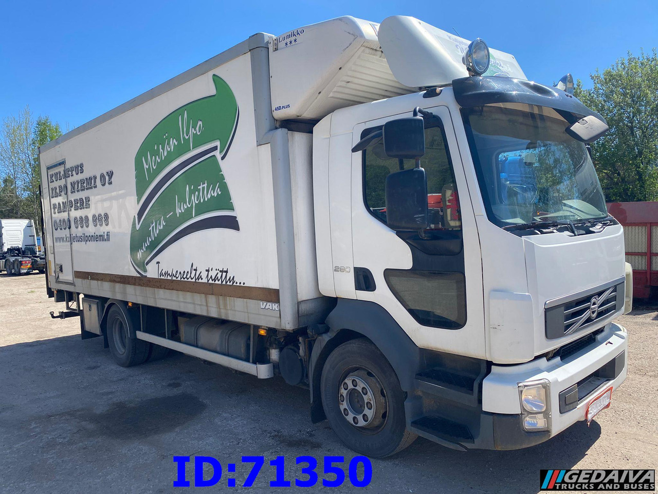 VOLVO FL 280 4x2 Refrigerator - Refrigerator truck: picture 2 VOLVO FL 280 4x2 Refrigerator - Refrigerator truck: picture 2