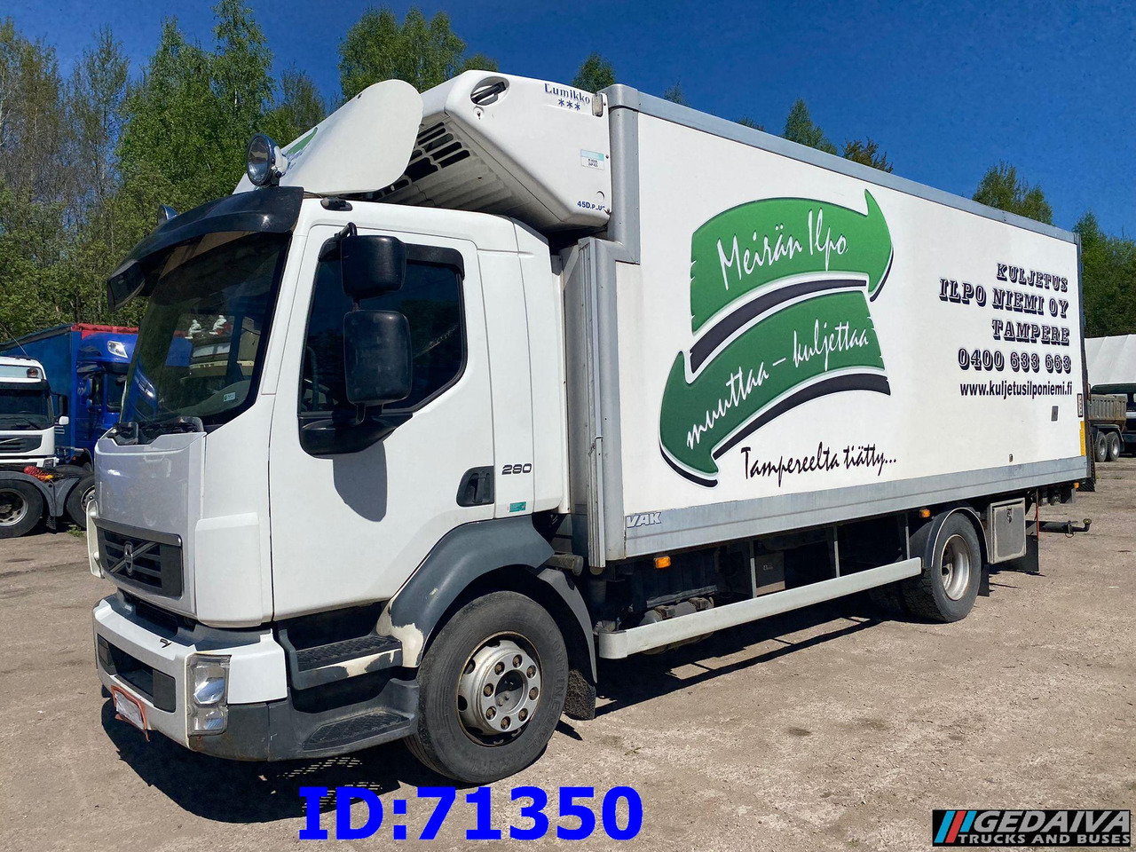 VOLVO FL 280 4x2 Refrigerator - Refrigerator truck: picture 1 VOLVO FL 280 4x2 Refrigerator - Refrigerator truck: picture 1