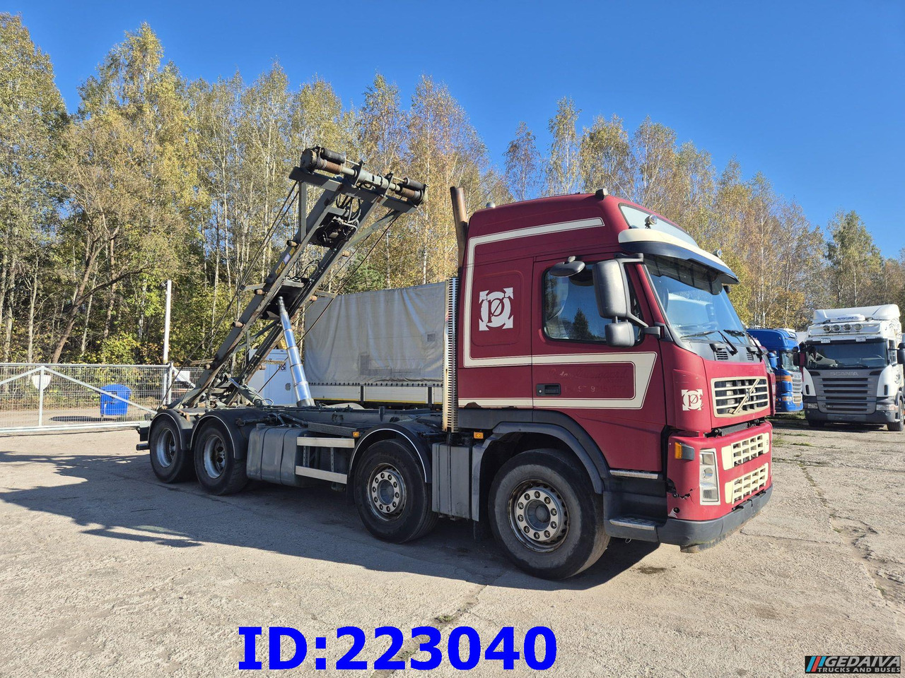 VOLVO FM12 420HP 8x2 - Cable system truck: picture 4 VOLVO FM12 420HP 8x2 - Cable system truck: picture 4