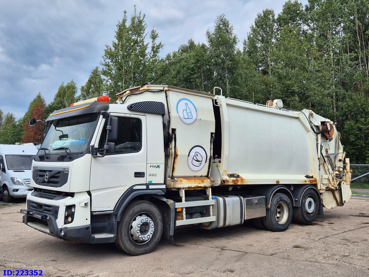 VOLVO FMX 330HP 6x2 Norba RL300. Keox -bio, Ferrari crane, Dynawatt -pressure - Garbage truck: picture 1 VOLVO FMX 330HP 6x2 Norba RL300. Keox -bio, Ferrari crane, Dynawatt -pressure - Garbage truck: picture 1
