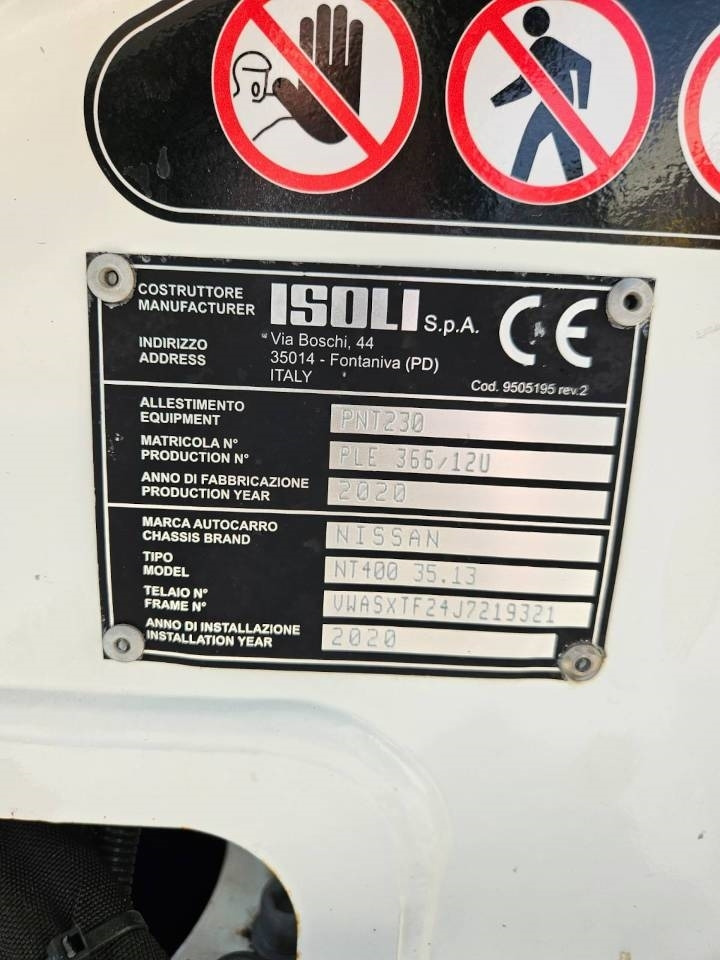 Isoli PNT 230 - Truck mounted aerial platform: picture 3 Isoli PNT 230 - Truck mounted aerial platform: picture 3