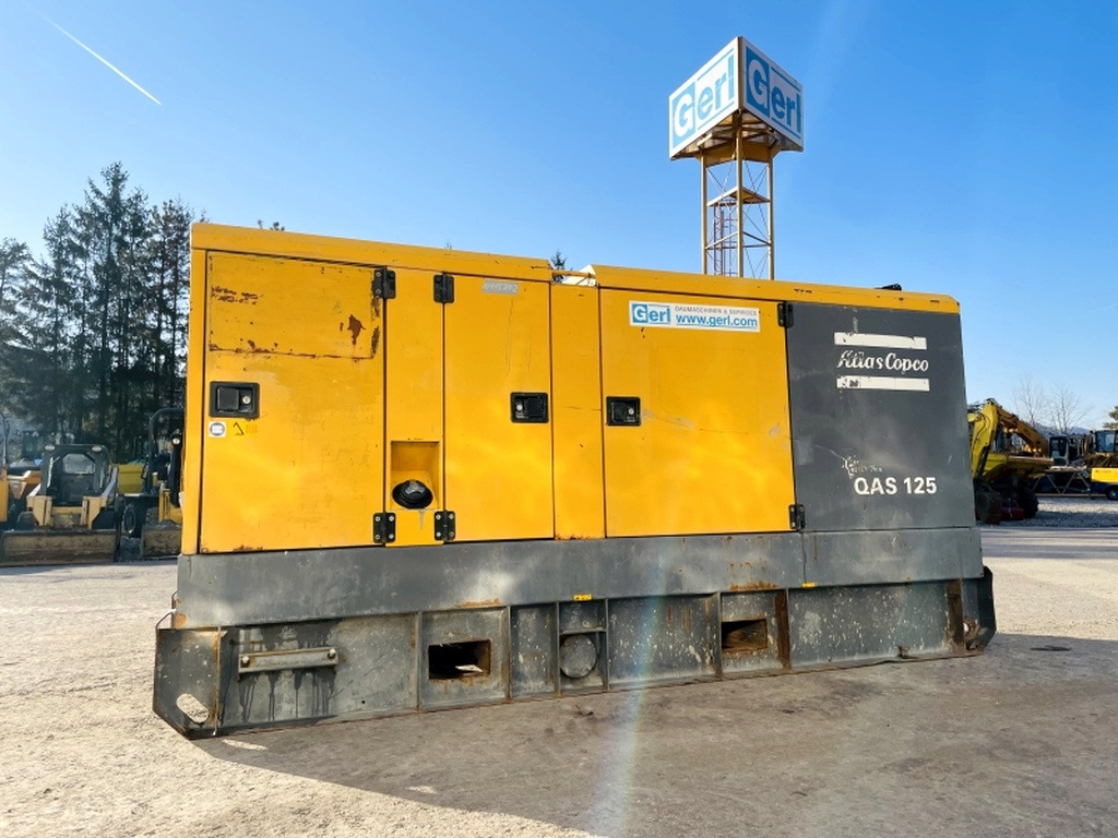 Atlas Copco QAS125 (3945) - Generator set: picture 1 Atlas Copco QAS125 (3945) - Generator set: picture 1