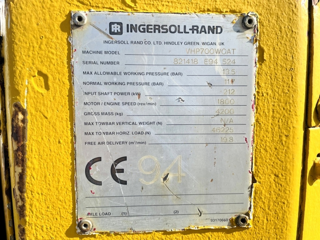 Ingersoll Rand VHP700W CAT (3952) - Air compressor: picture 3 Ingersoll Rand VHP700W CAT (3952) - Air compressor: picture 3