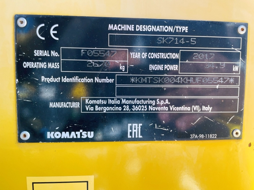 Komatsu SK714-5 (4066) - Skid steer loader: picture 3 Komatsu SK714-5 (4066) - Skid steer loader: picture 3
