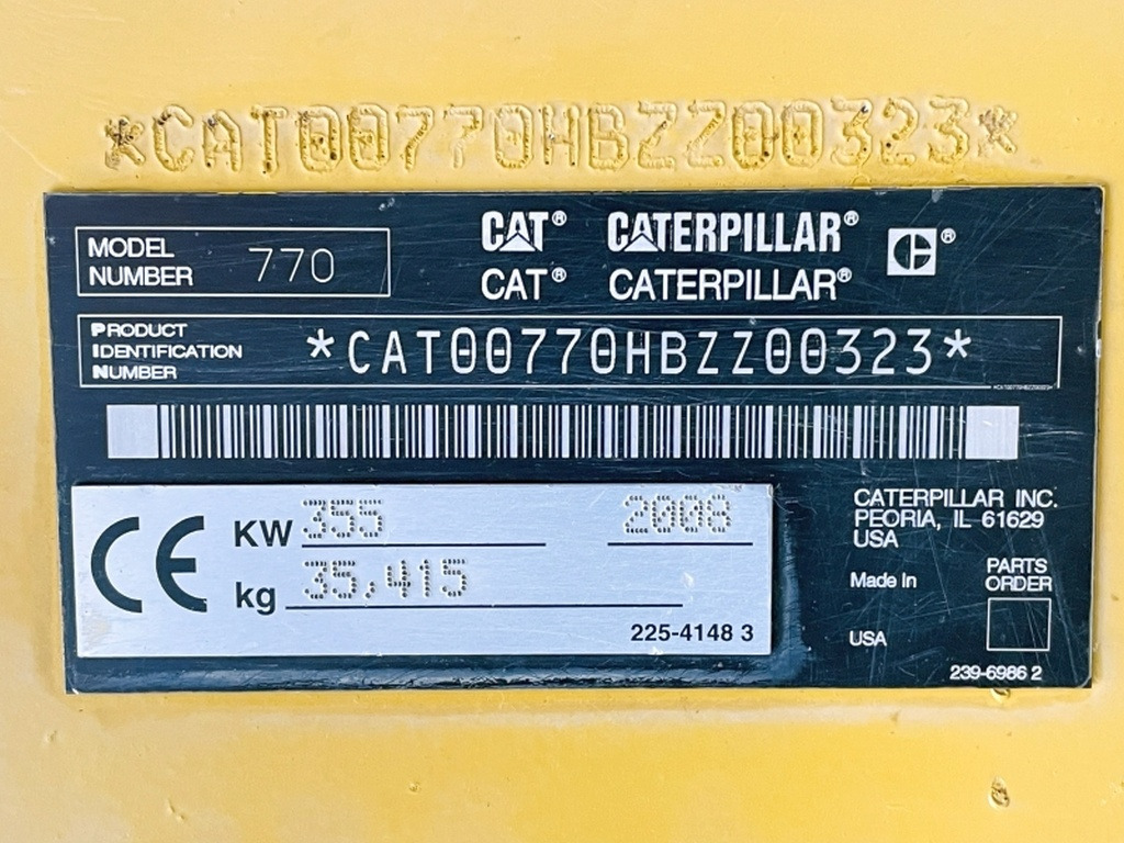Caterpillar 770 (4038) - Other machinery: picture 3 Caterpillar 770 (4038) - Other machinery: picture 3
