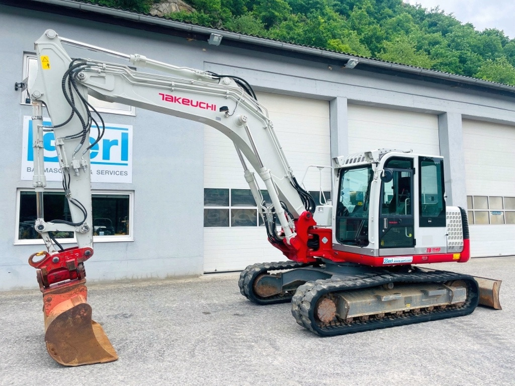 Takeuchi TB1140 (4006) - Mini excavator: picture 4 Takeuchi TB1140 (4006) - Mini excavator: picture 4