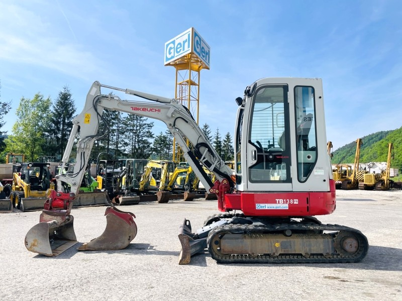 Takeuchi TB138FR (3775) - Mini excavator: picture 1 Takeuchi TB138FR (3775) - Mini excavator: picture 1