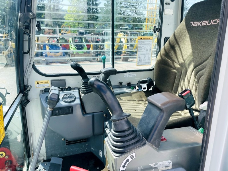 Takeuchi TB138FR (3775) - Mini excavator: picture 5 Takeuchi TB138FR (3775) - Mini excavator: picture 5