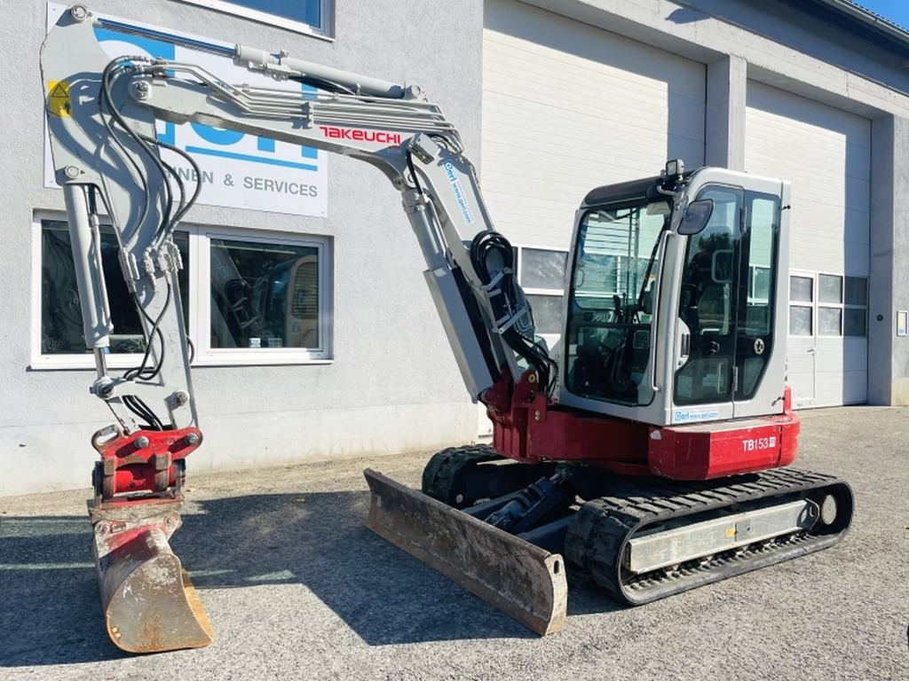 Takeuchi TB153FR (4091) - Mini excavator: picture 4 Takeuchi TB153FR (4091) - Mini excavator: picture 4