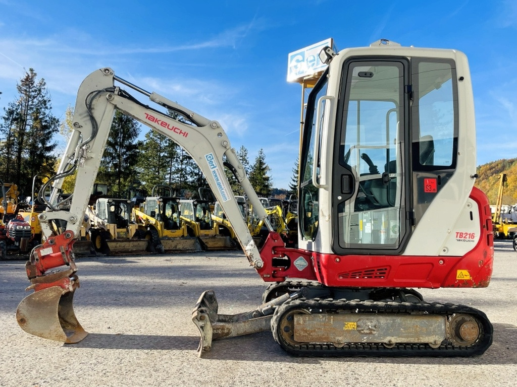 Takeuchi TB216 (4095) - Mini excavator: picture 1 Takeuchi TB216 (4095) - Mini excavator: picture 1