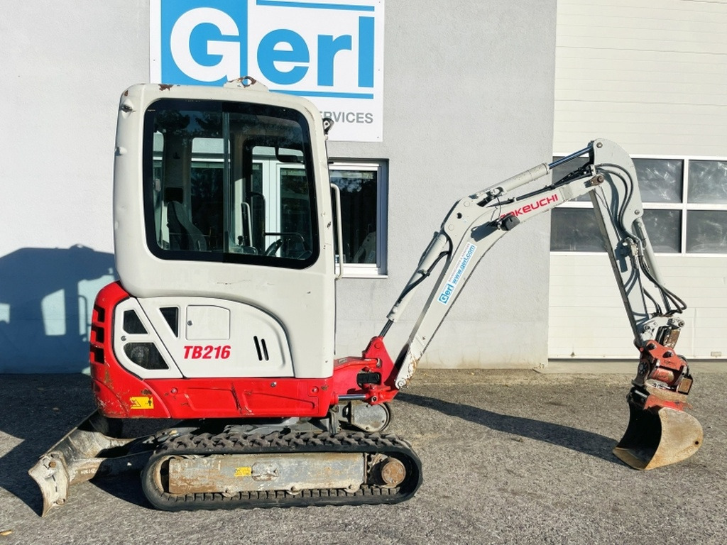 Takeuchi TB216 (4095) - Mini excavator: picture 2 Takeuchi TB216 (4095) - Mini excavator: picture 2