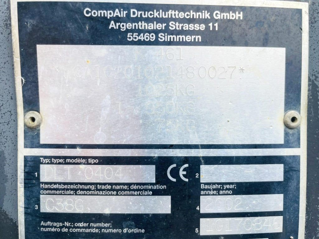 Vergleich C38G (4048) - Air compressor: picture 3 Vergleich C38G (4048) - Air compressor: picture 3