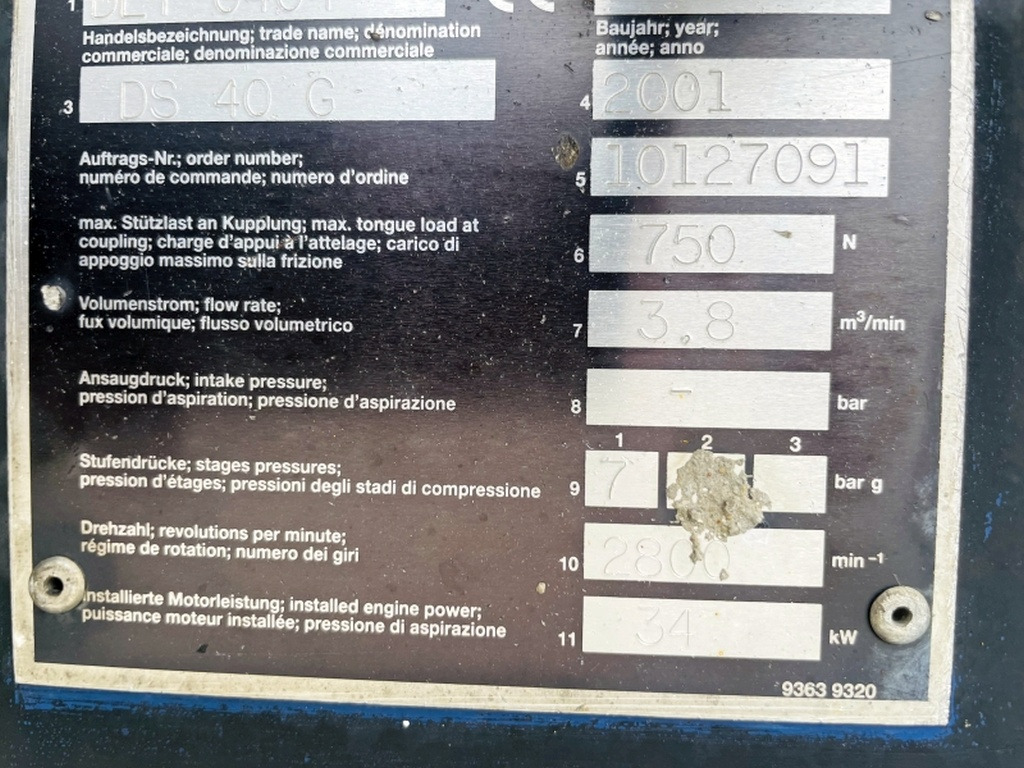 Vergleich DS40G (3956) - Air compressor: picture 4 Vergleich DS40G (3956) - Air compressor: picture 4