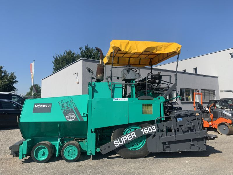 Vögele Super 1603, Typ. 6-83 (110321) - Asphalt paver: picture 1 Vögele Super 1603, Typ. 6-83 (110321) - Asphalt paver: picture 1