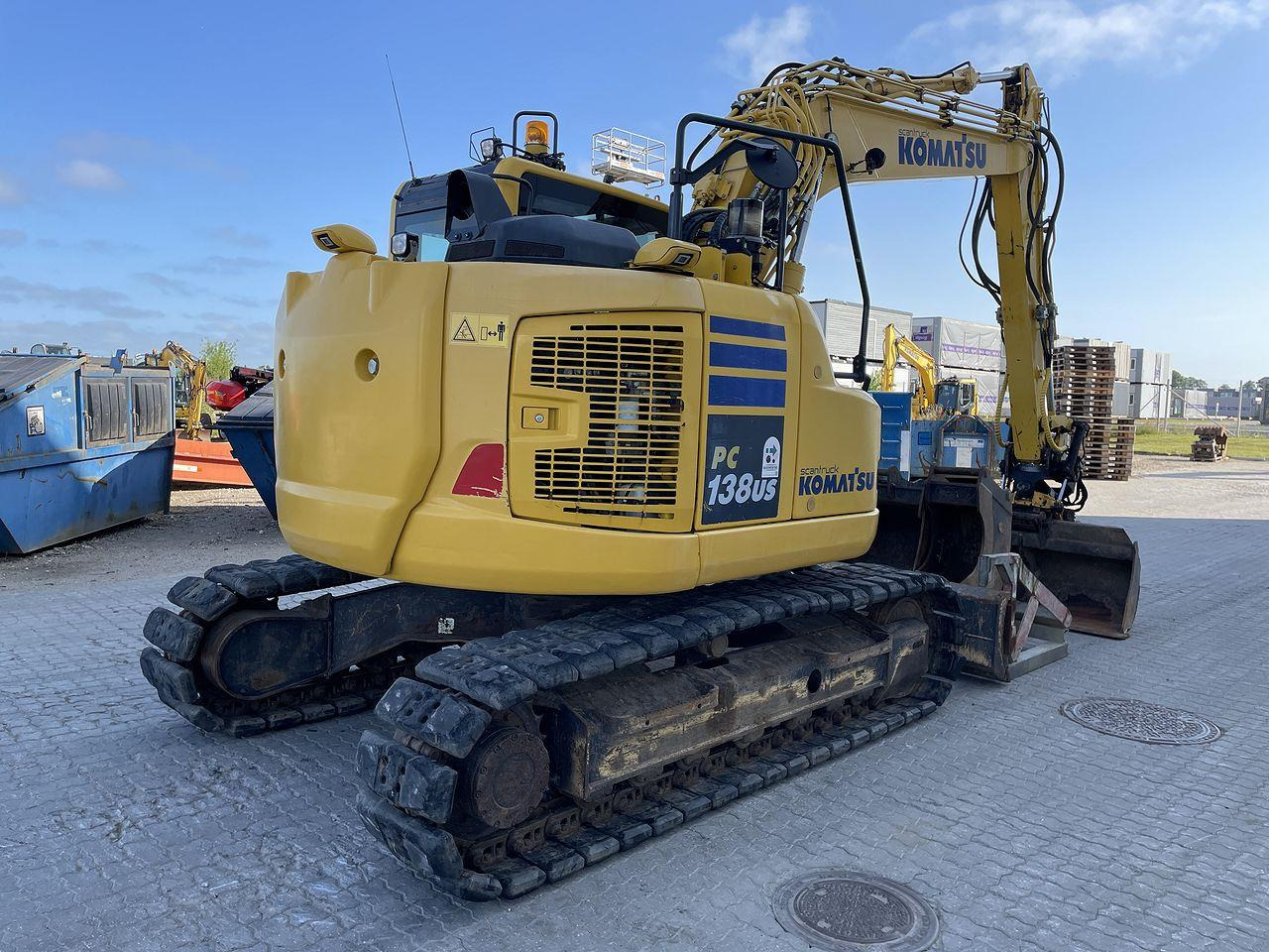 Komatsu PC138US-11 - Crawler excavator: picture 4 Komatsu PC138US-11 - Crawler excavator: picture 4