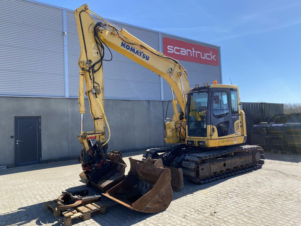 Komatsu PC138US-8 - Crawler excavator: picture 1 Komatsu PC138US-8 - Crawler excavator: picture 1
