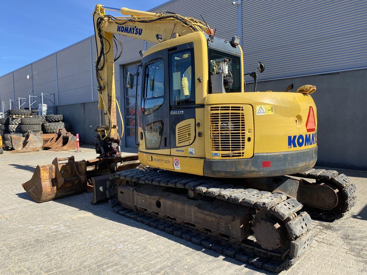 Komatsu PC138US-8 - Crawler excavator: picture 2 Komatsu PC138US-8 - Crawler excavator: picture 2