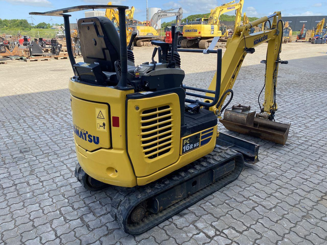 Komatsu PC16R-3HS CANOPY - Mini excavator: picture 4 Komatsu PC16R-3HS CANOPY - Mini excavator: picture 4