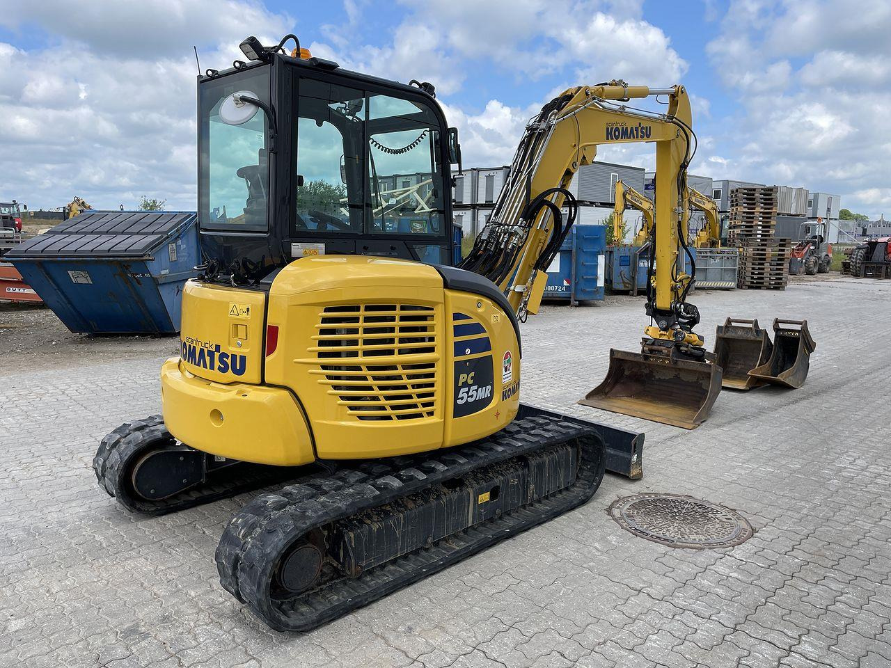 Komatsu PC55MR-5 - S45 - Mini excavator: picture 4 Komatsu PC55MR-5 - S45 - Mini excavator: picture 4