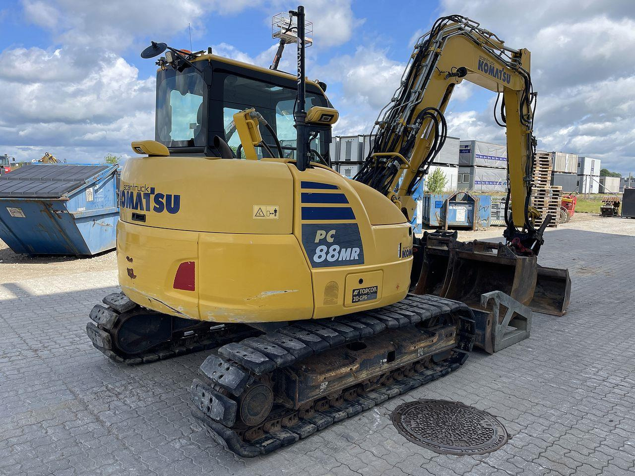 Komatsu PC88MR-10 - Mini excavator: picture 4 Komatsu PC88MR-10 - Mini excavator: picture 4