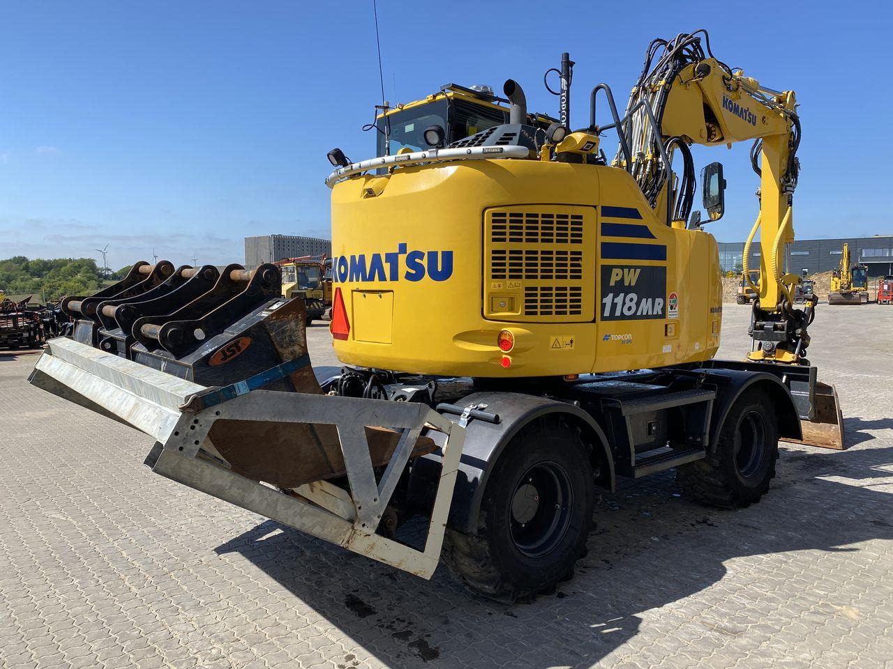 Komatsu PW118MR-11 - Wheel excavator: picture 4 Komatsu PW118MR-11 - Wheel excavator: picture 4