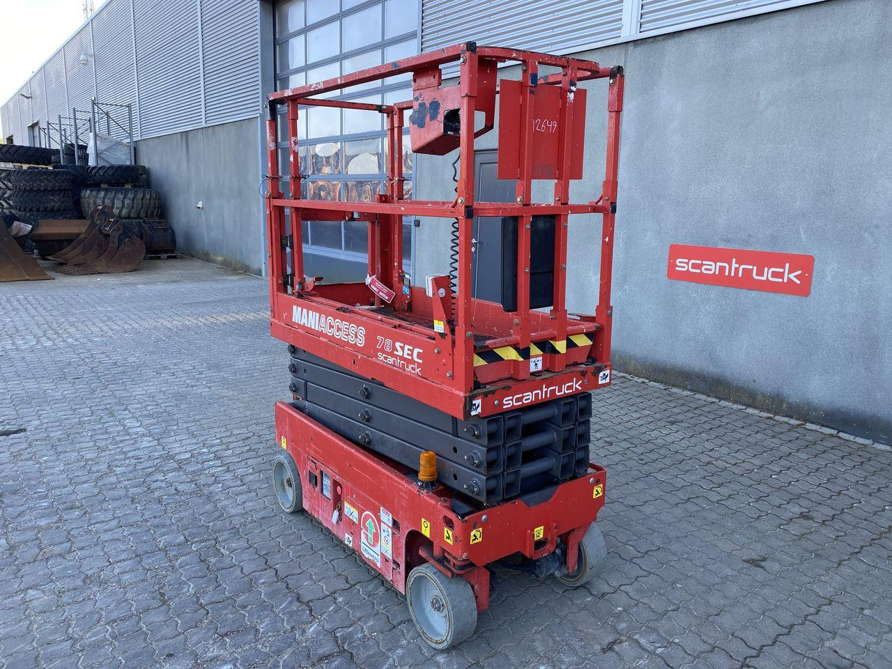 Manitou 78SEC - Scissor lift: picture 2 Manitou 78SEC - Scissor lift: picture 2