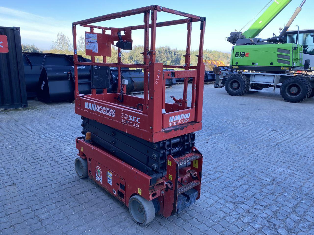 Manitou 78SEC - Scissor lift: picture 5 Manitou 78SEC - Scissor lift: picture 5