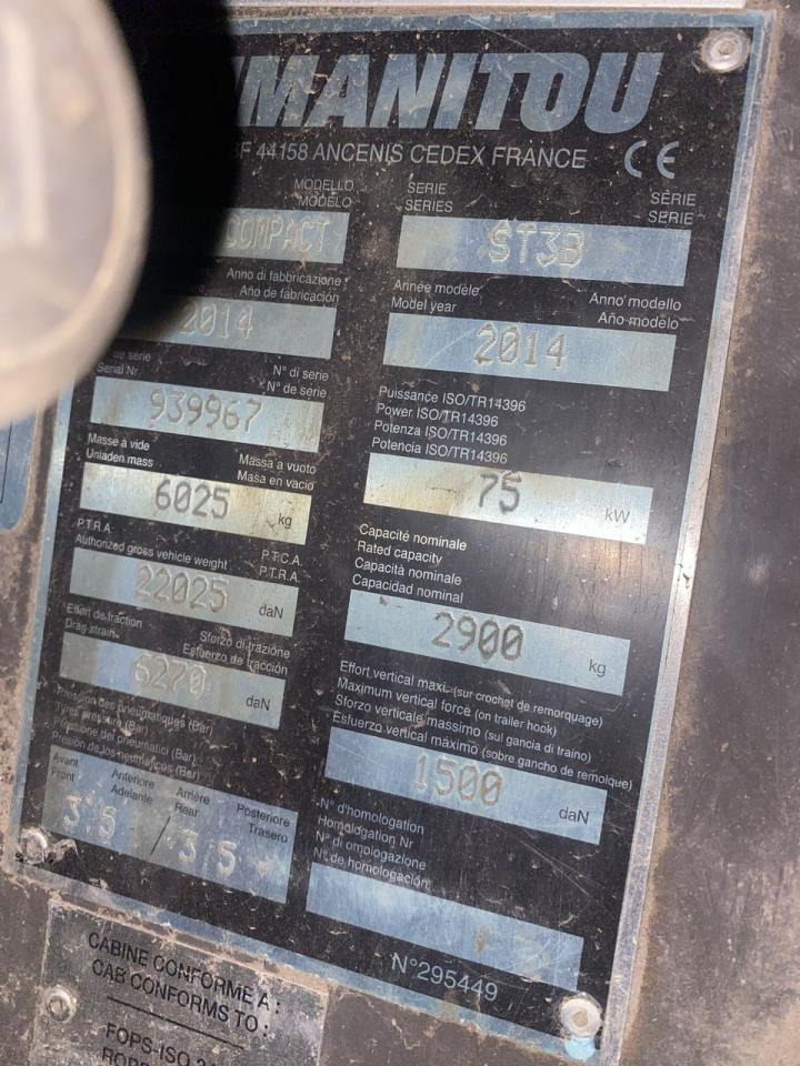 Telescopic handler Manitou MLT841-145PS+ ELITE ST5: picture 9
