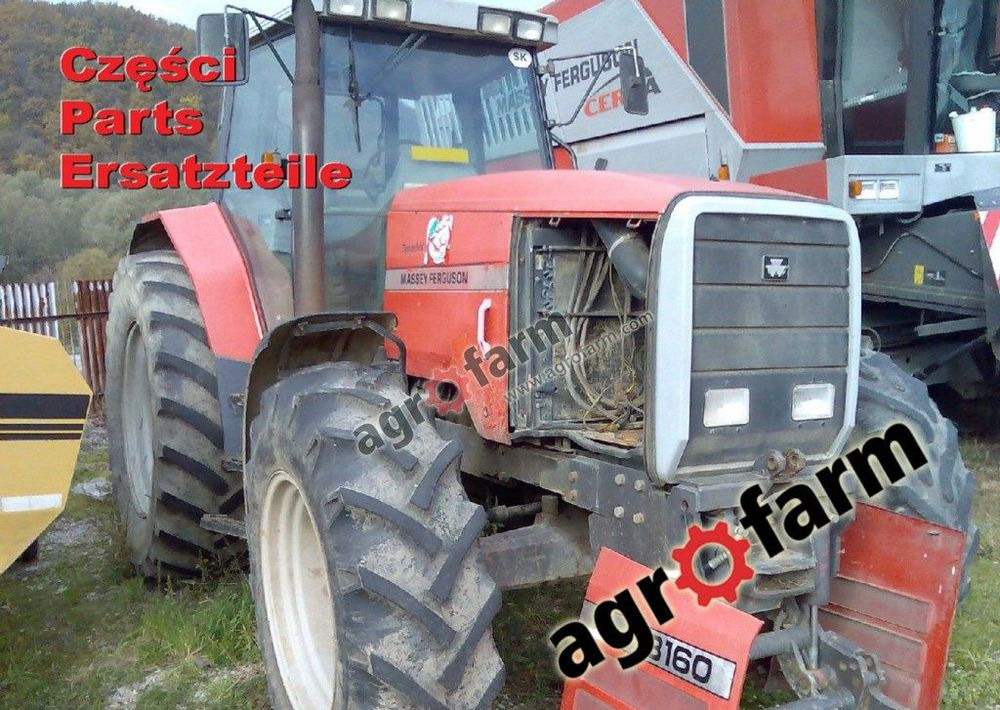 Spare parts Massey Ferguson 8160 części, silnik, zwolnica, oś: picture 1