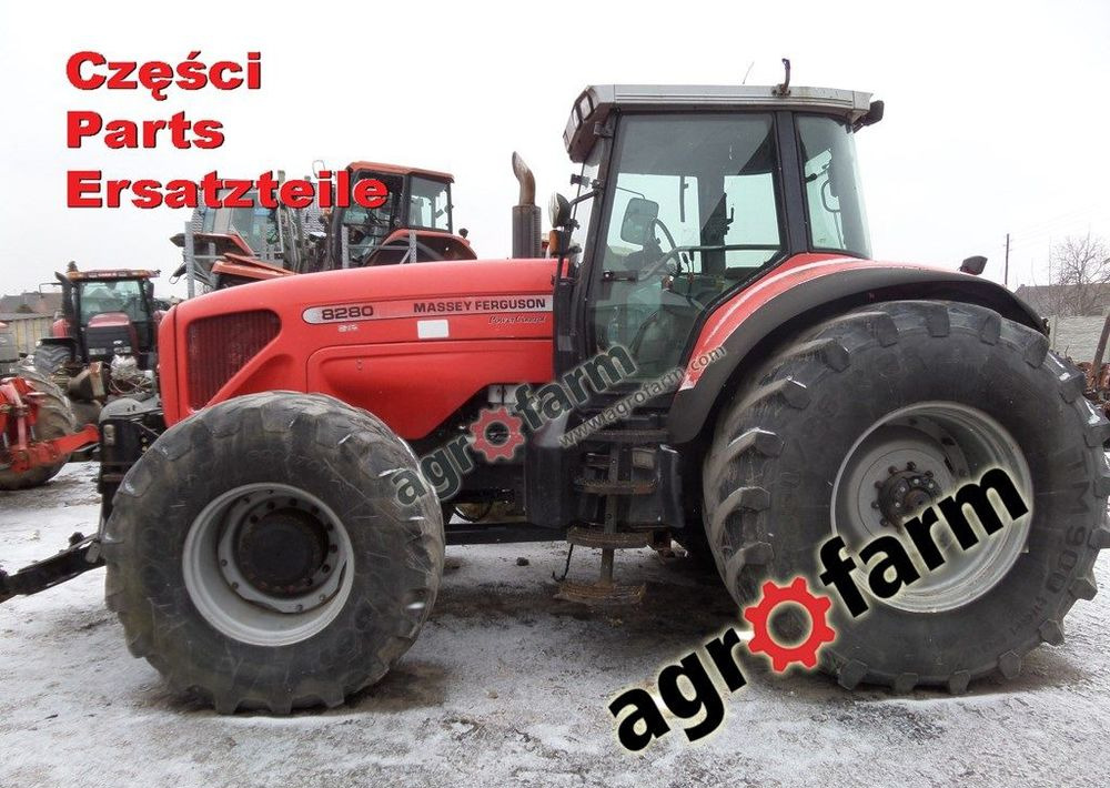 Massey Ferguson 8280 części, skrzynia biegów, oś - Spare parts: picture 1 Massey Ferguson 8280 części, skrzynia biegów, oś - Spare parts: picture 1