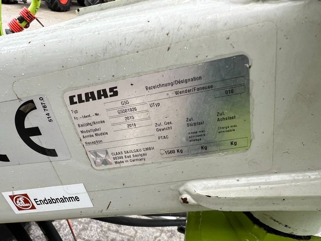 Tedder/ Rake Claas Volto 1100: picture 7