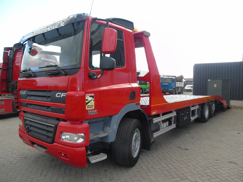 DAF CF 85.410 + EURO 5 + HYDRO RAMPS + 6X2 + RETARDER - Autotransporter truck: picture 2 DAF CF 85.410 + EURO 5 + HYDRO RAMPS + 6X2 + RETARDER - Autotransporter truck: picture 2