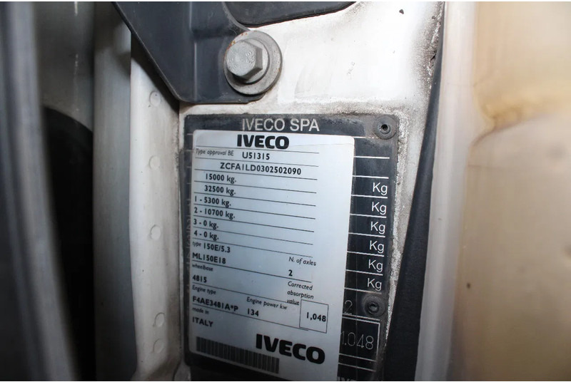 Hook lift truck Iveco Eurocargo 150E18 + manual + 3p: picture 9